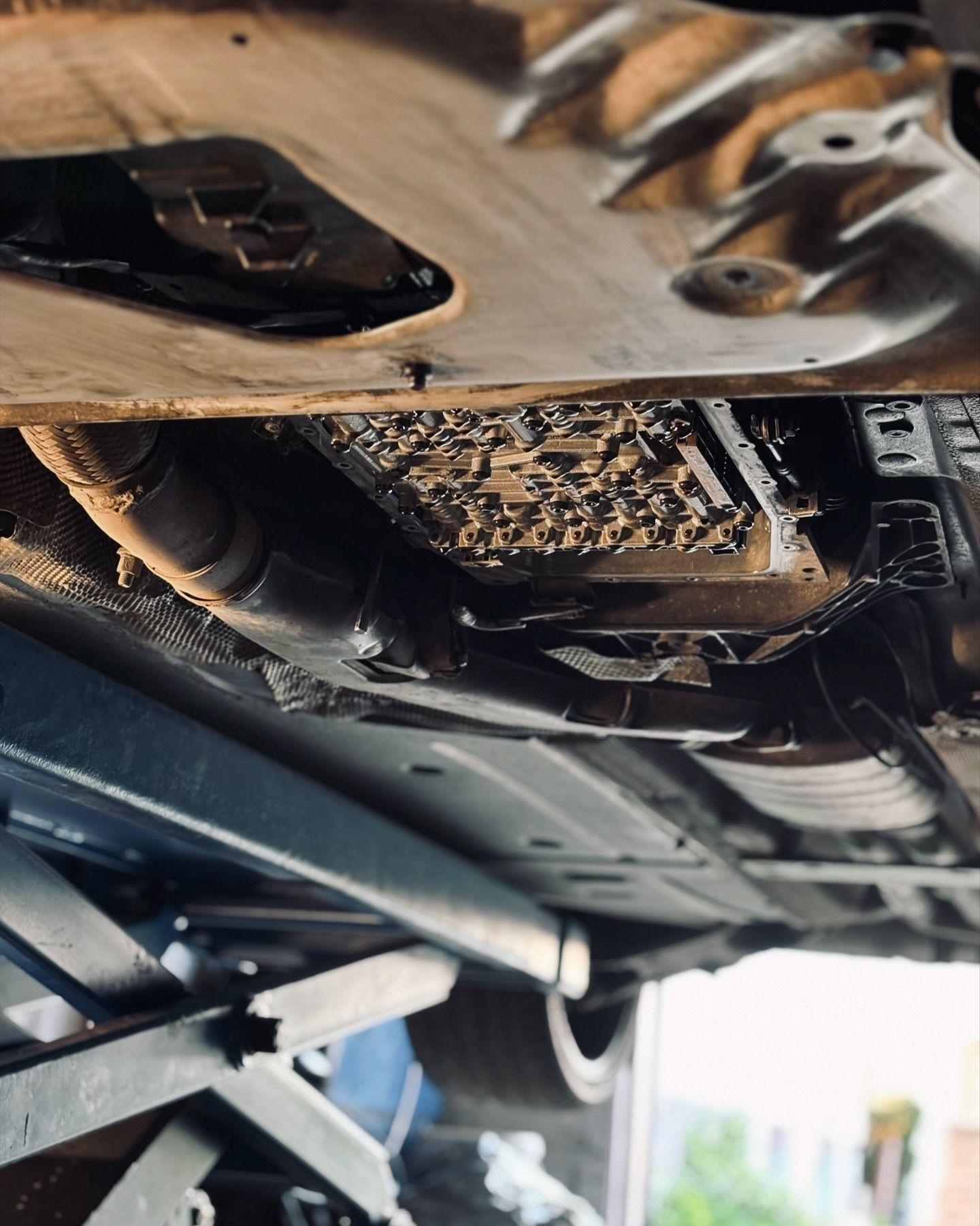 Oil replacement in the gearbox 🔄✨